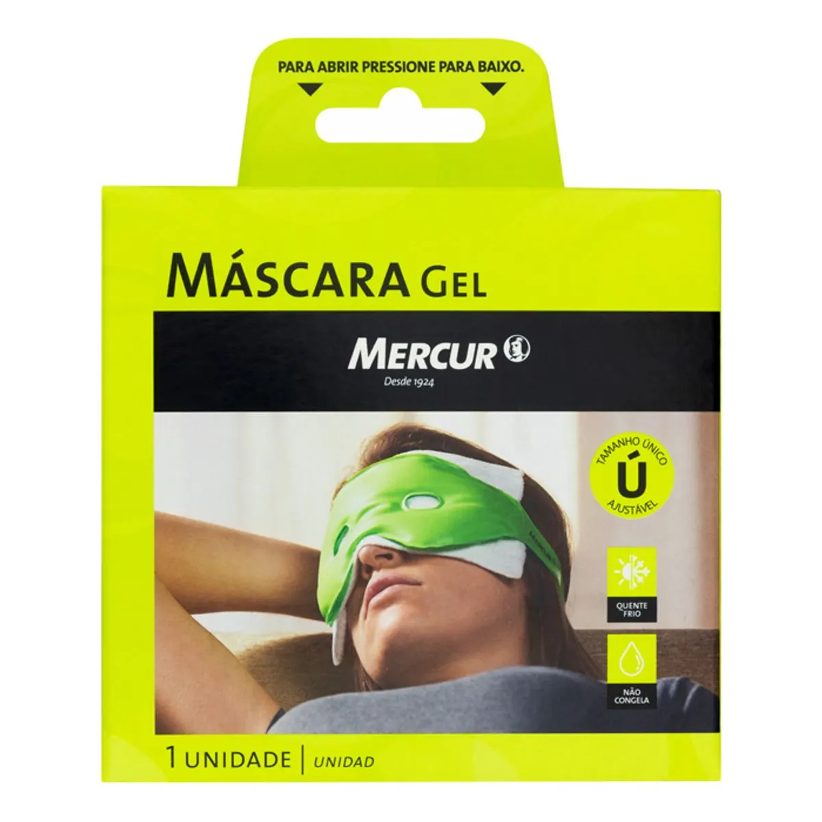 Máscara Em Gel Mercur Tamanho único Ajustável
