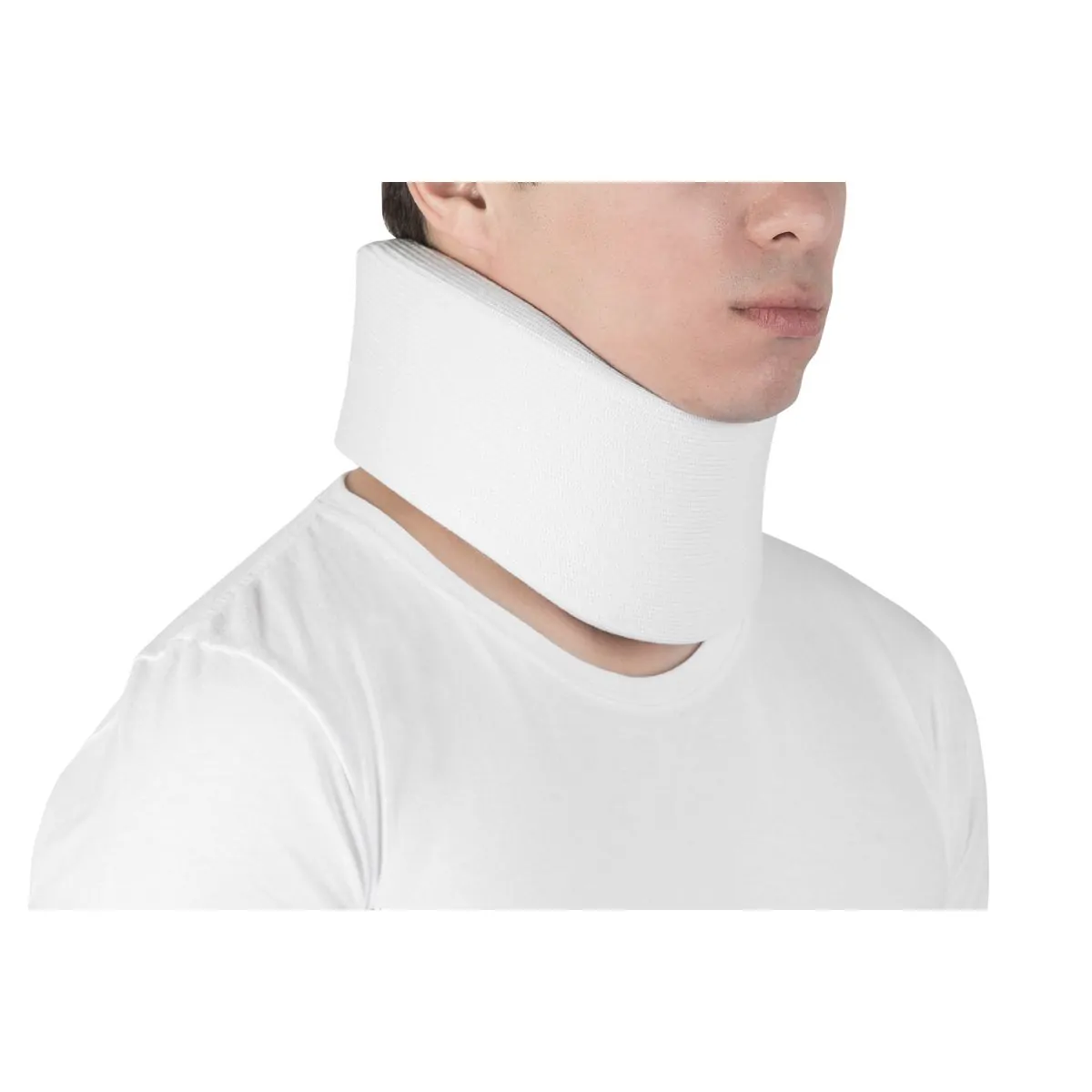 Colar Cervical de Espuma Leve Mercur P Branco