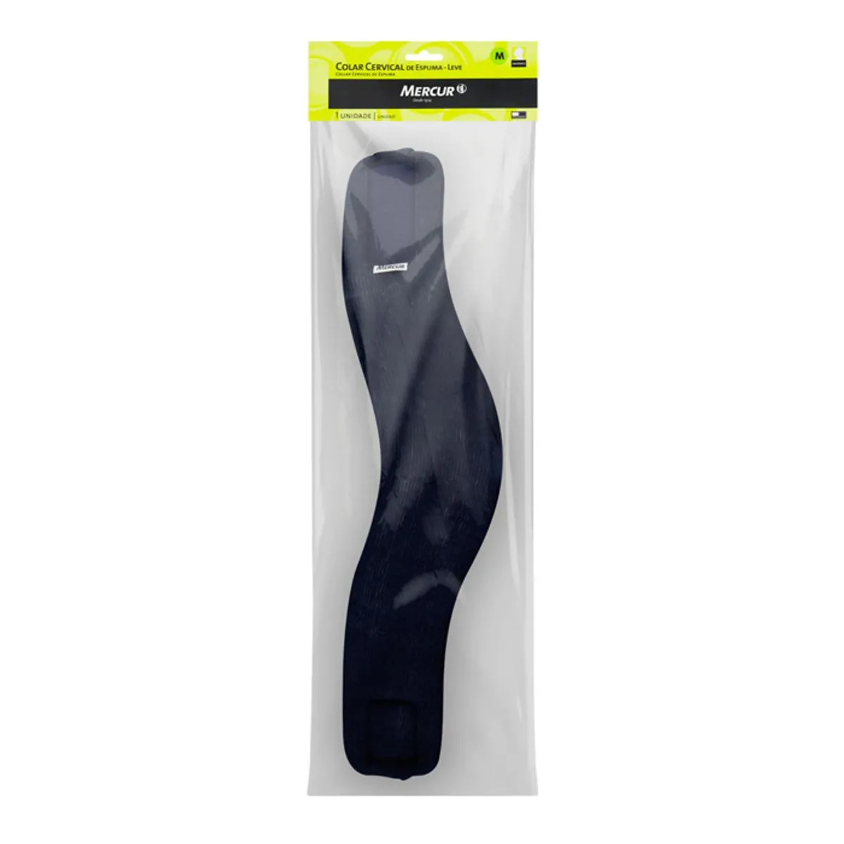 COLAR CERVICAL MERCUT ESPUMA LEVE AZUL M