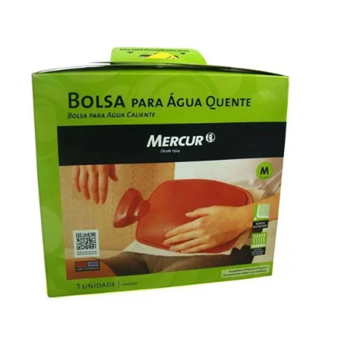 Bolsa Mercur Para Água Quente Tamanho M com 1litro