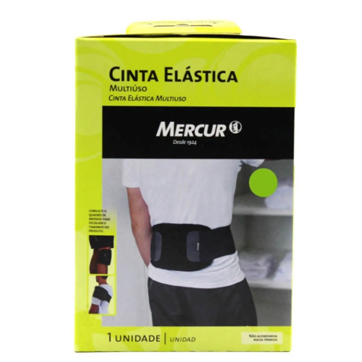 Cinta Elástica Multiuso Para Bolsa Térmica Mercur - Tamanho G/Gg