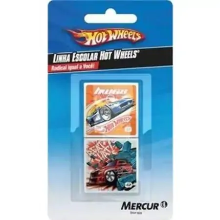 Mercur Hot Wheels Quadrangular Branco