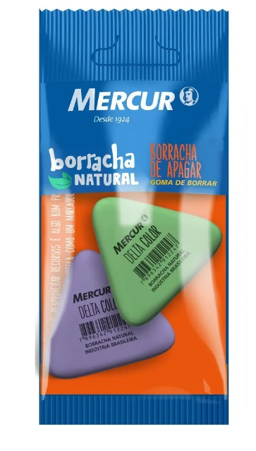 Borracha Mercur Delta Color C/02 Un