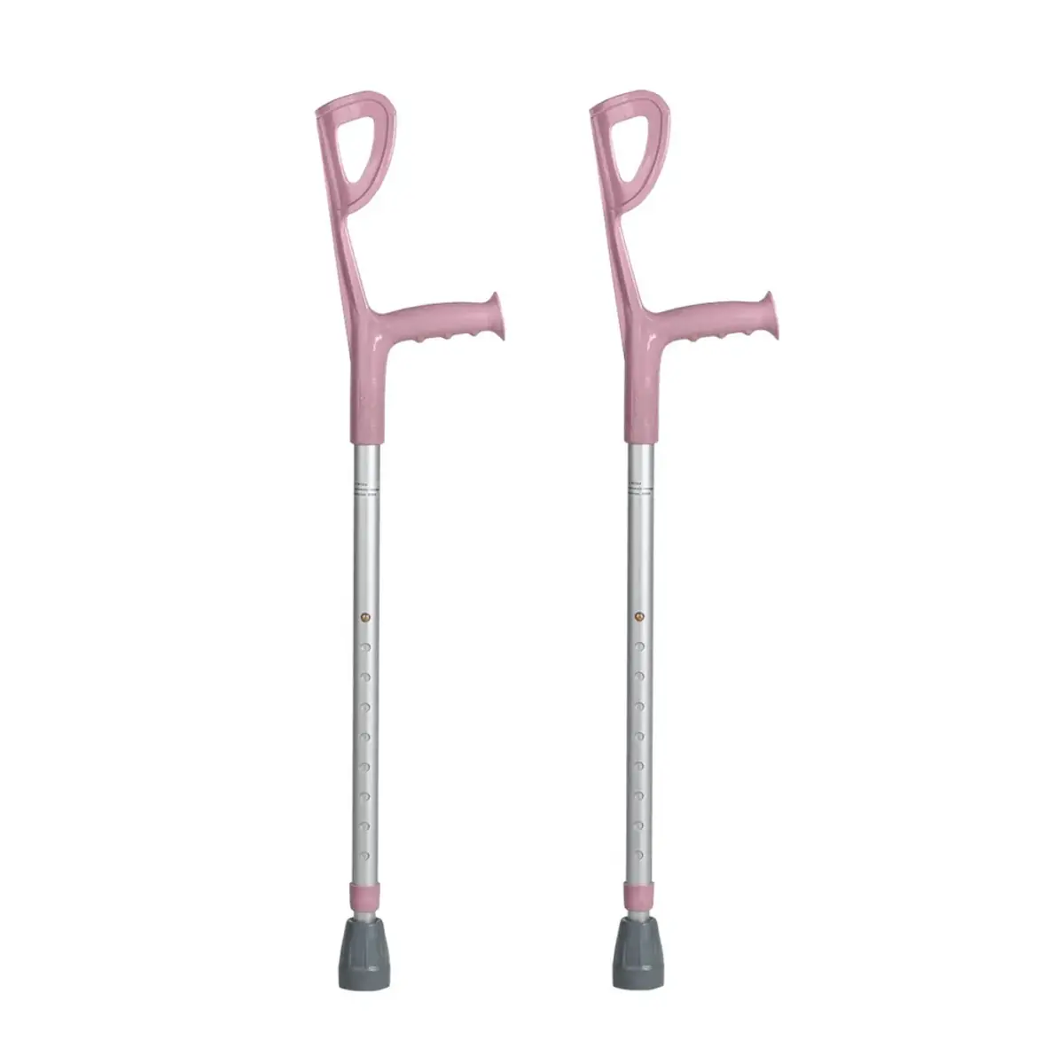 Muleta Canadense Fixa Infantil - Unidade - Cor: Rosa