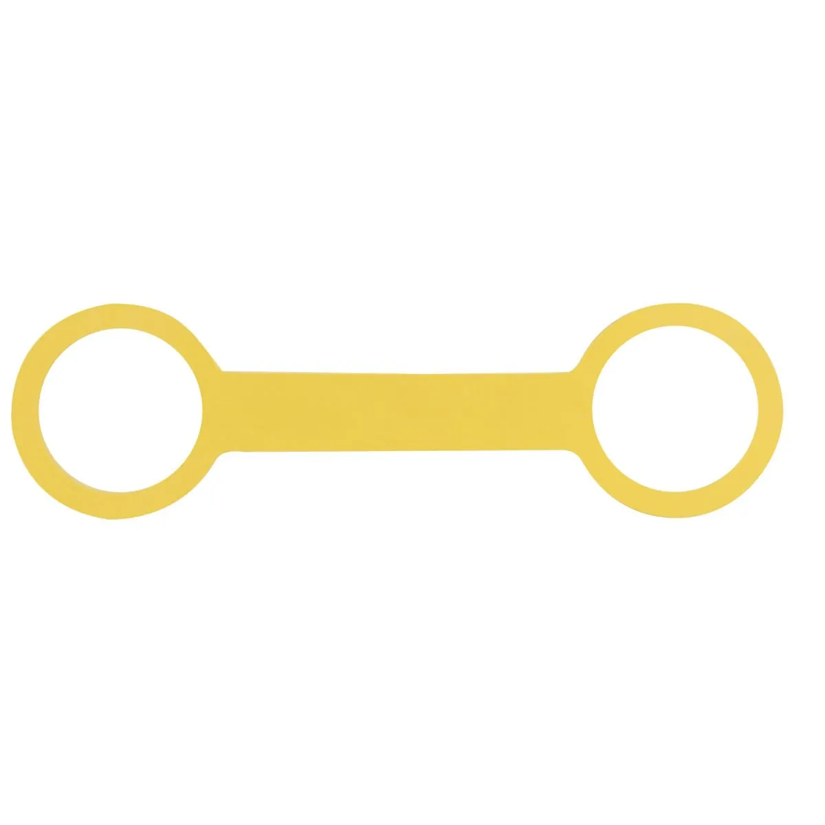 Fixador em Alça Simples Mercur Amarelo