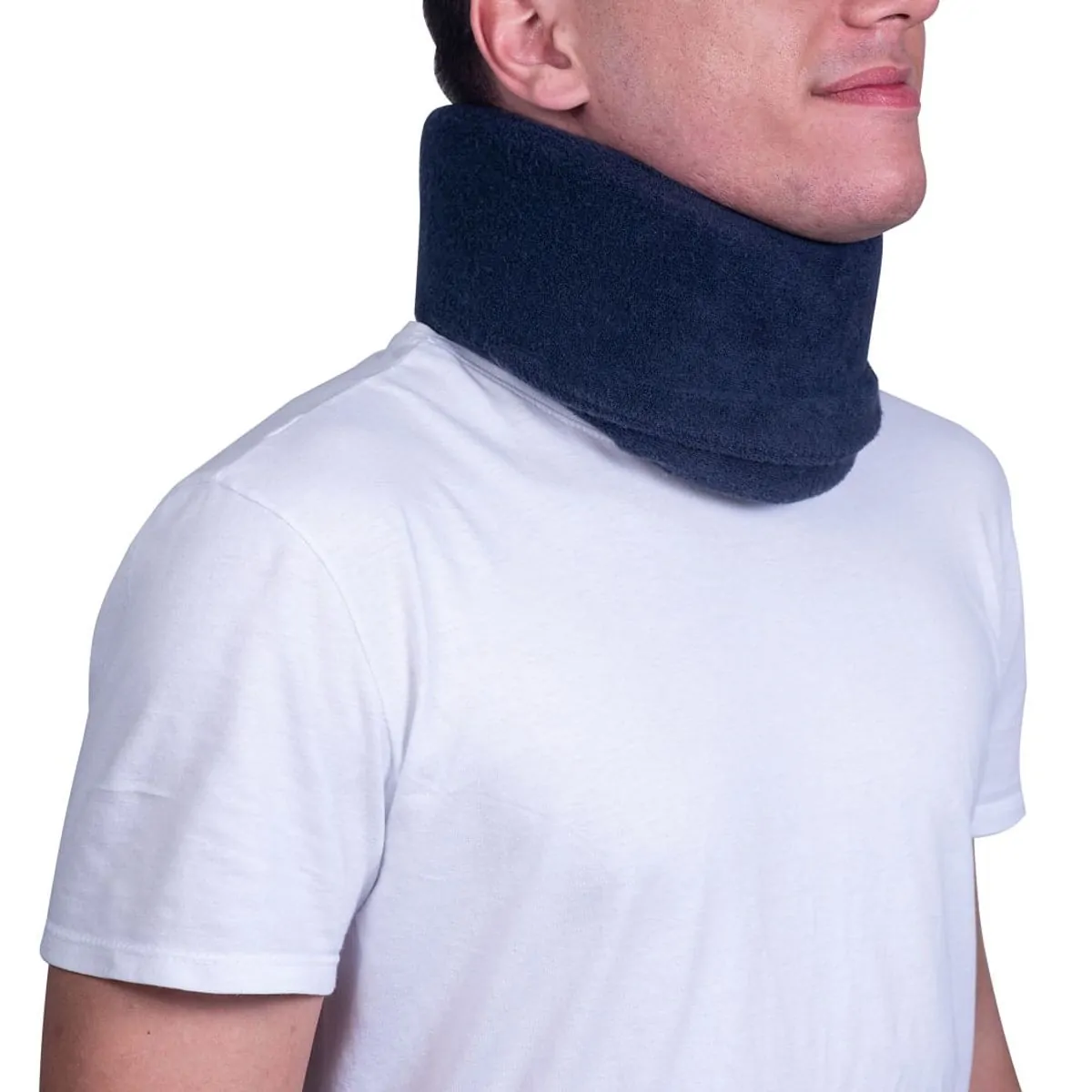 Colar Cervical de Espuma Mercur G Azul