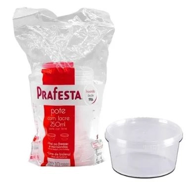 Pote Com Lacre Prafesta C/10
