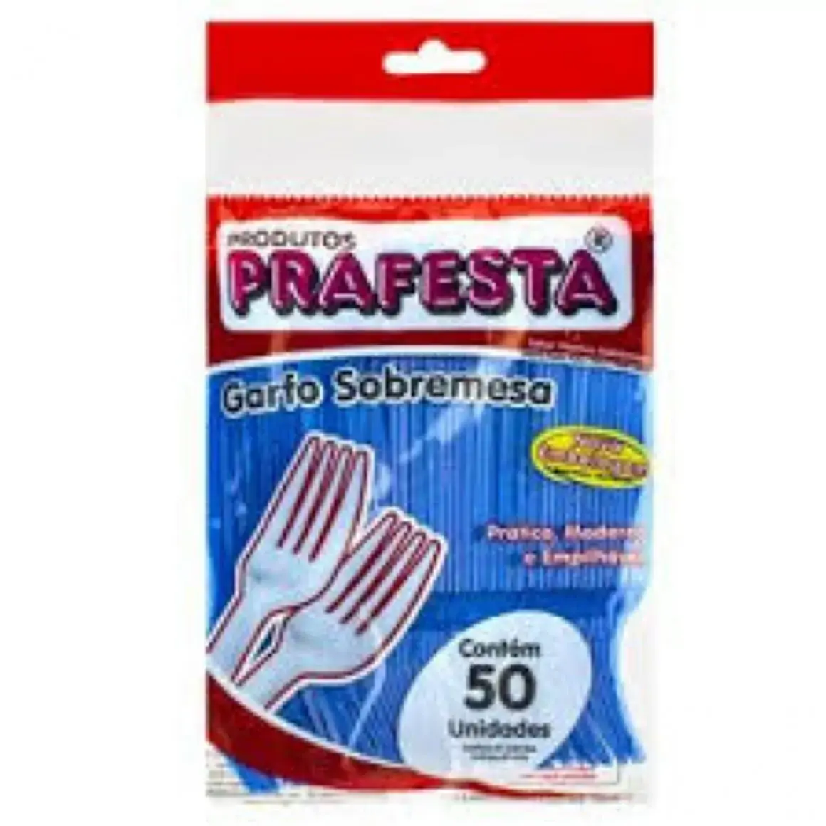 Garfo Prafesta C/50 Azul