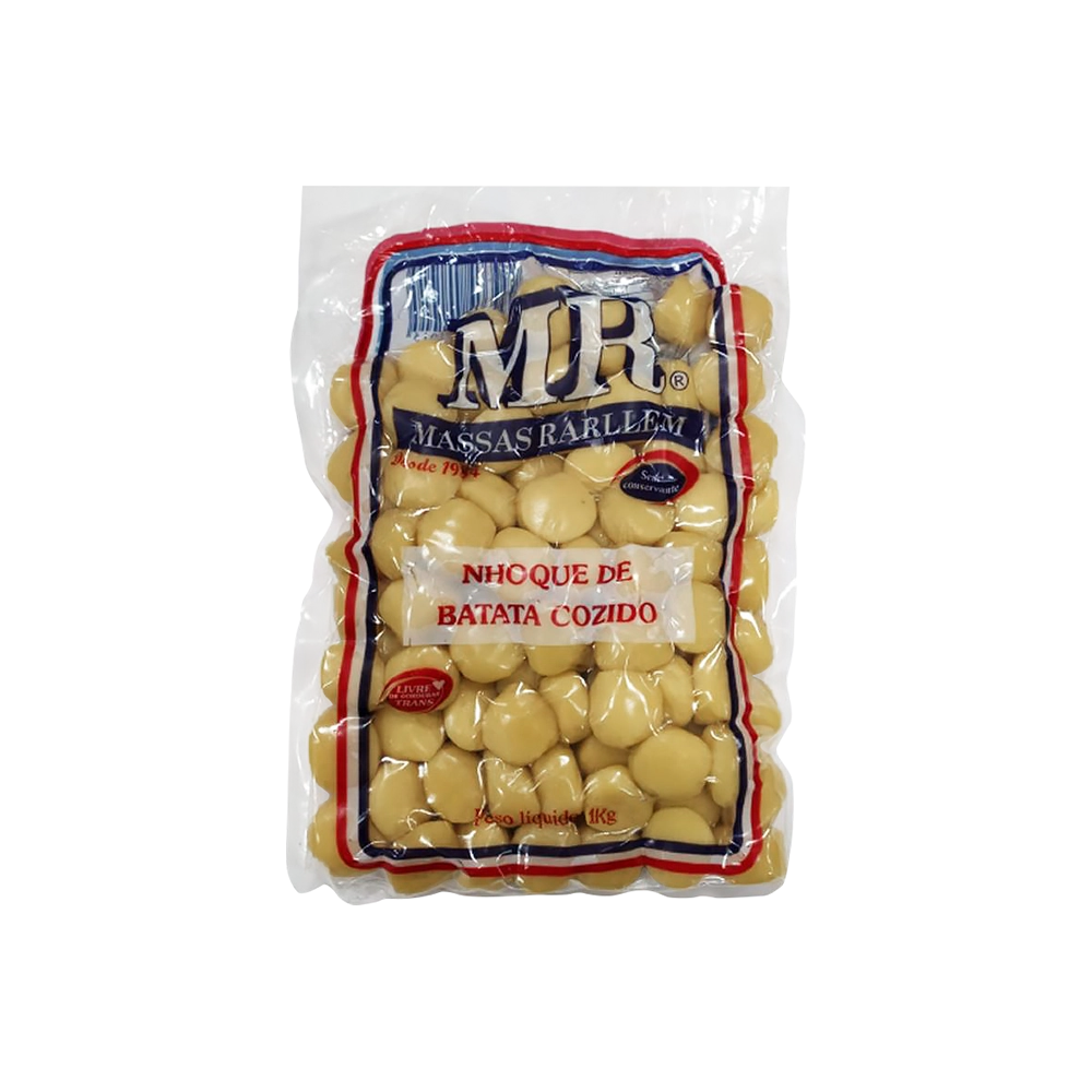 Nhoque 1kg Massas Rarllem