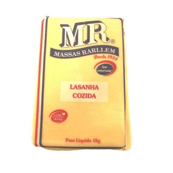 Lasanha 1kg Massas Rarllem