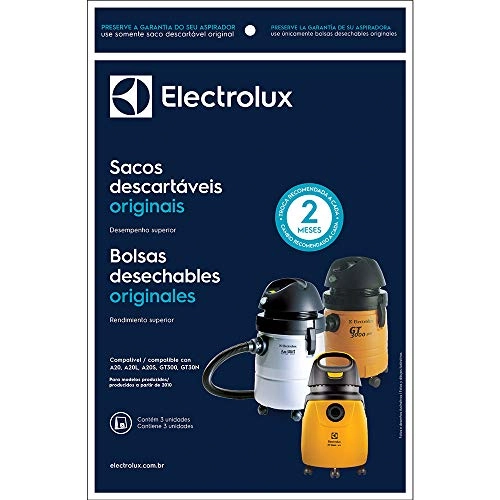 Saco Desc. Asp. Electrolux (água/pó) A10 Cse09 - Dt30ahbr003