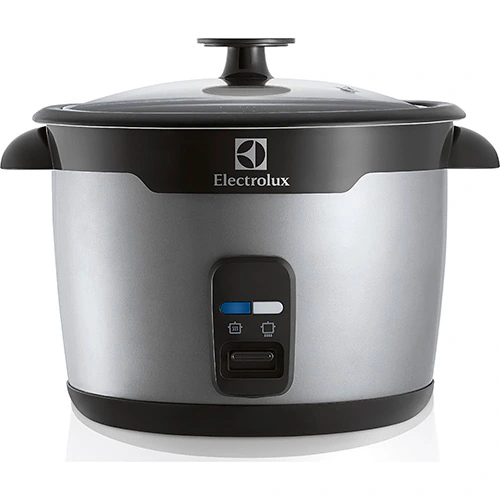 Arrozeira Elétrica Electrolux Chef Rcc 11 1,4 Litros 110/220v Licorice E Prata