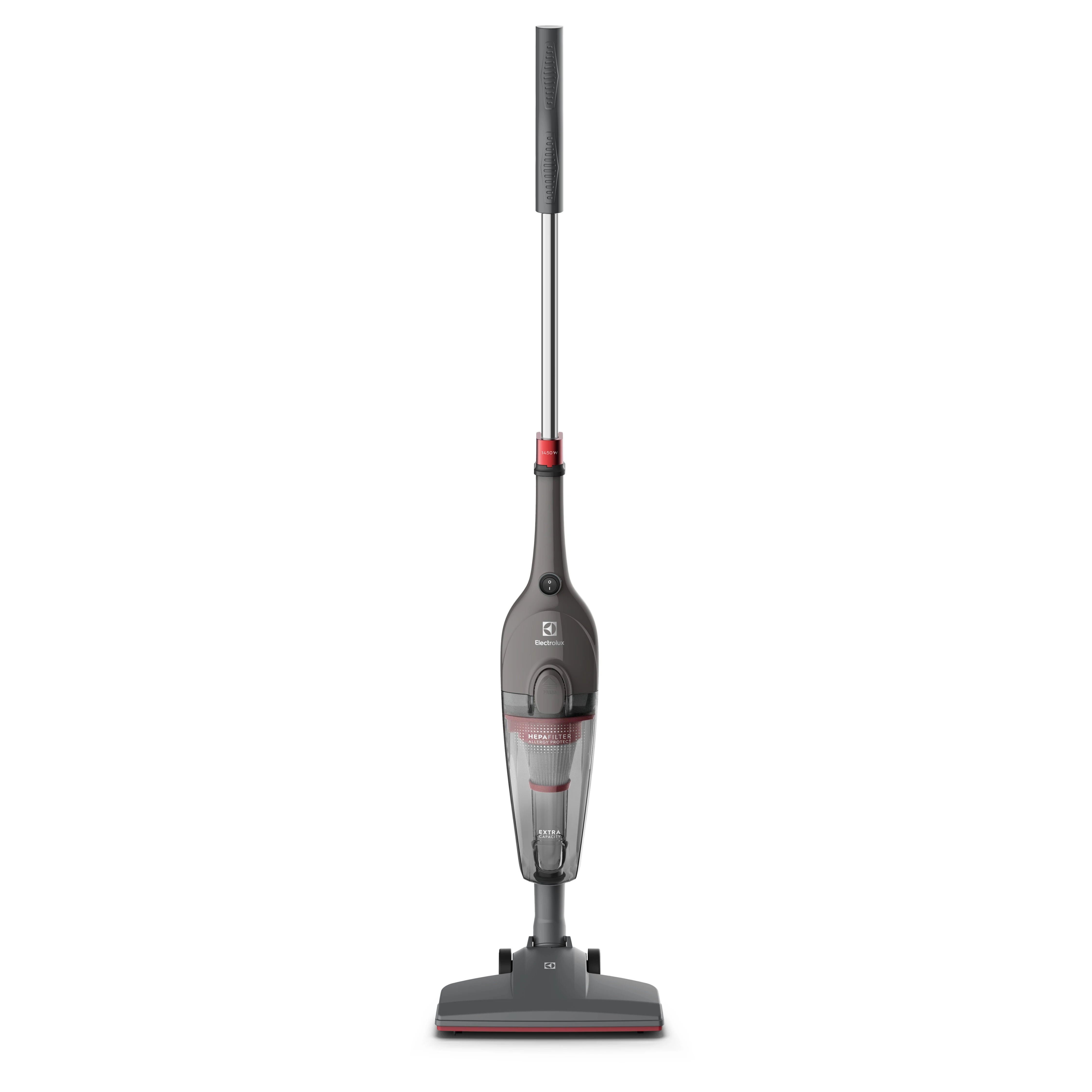 Aspirador De Pó Vertical Com Fio Electrolux 1450w 2 Em 1 Ultra Filtro Hepa Cinza (stk15) 127v