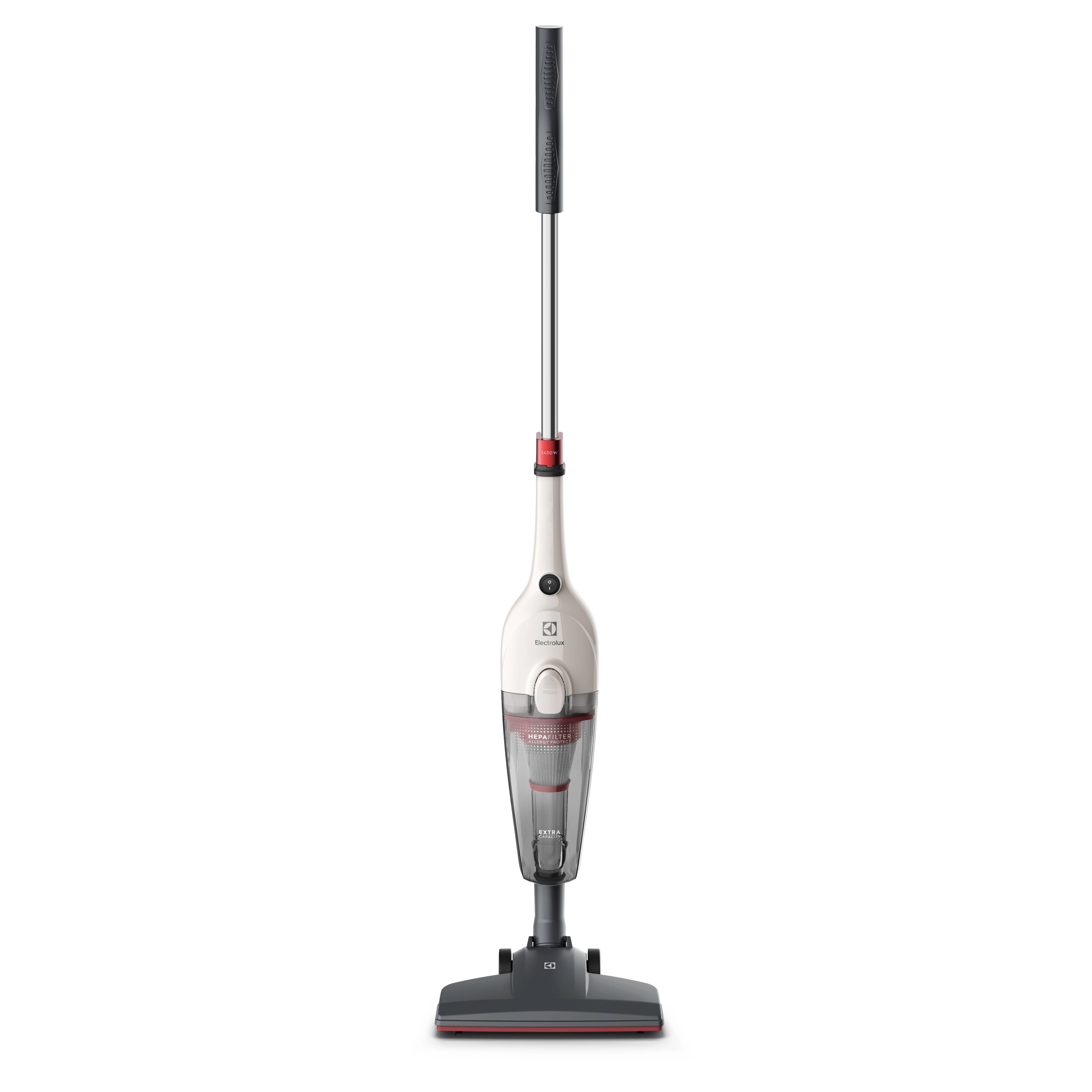 Aspirador De Pó Vertical Com Fio Electrolux 1450w 2 Em 1 Filtro Hepa Branco (stk14b) 127v