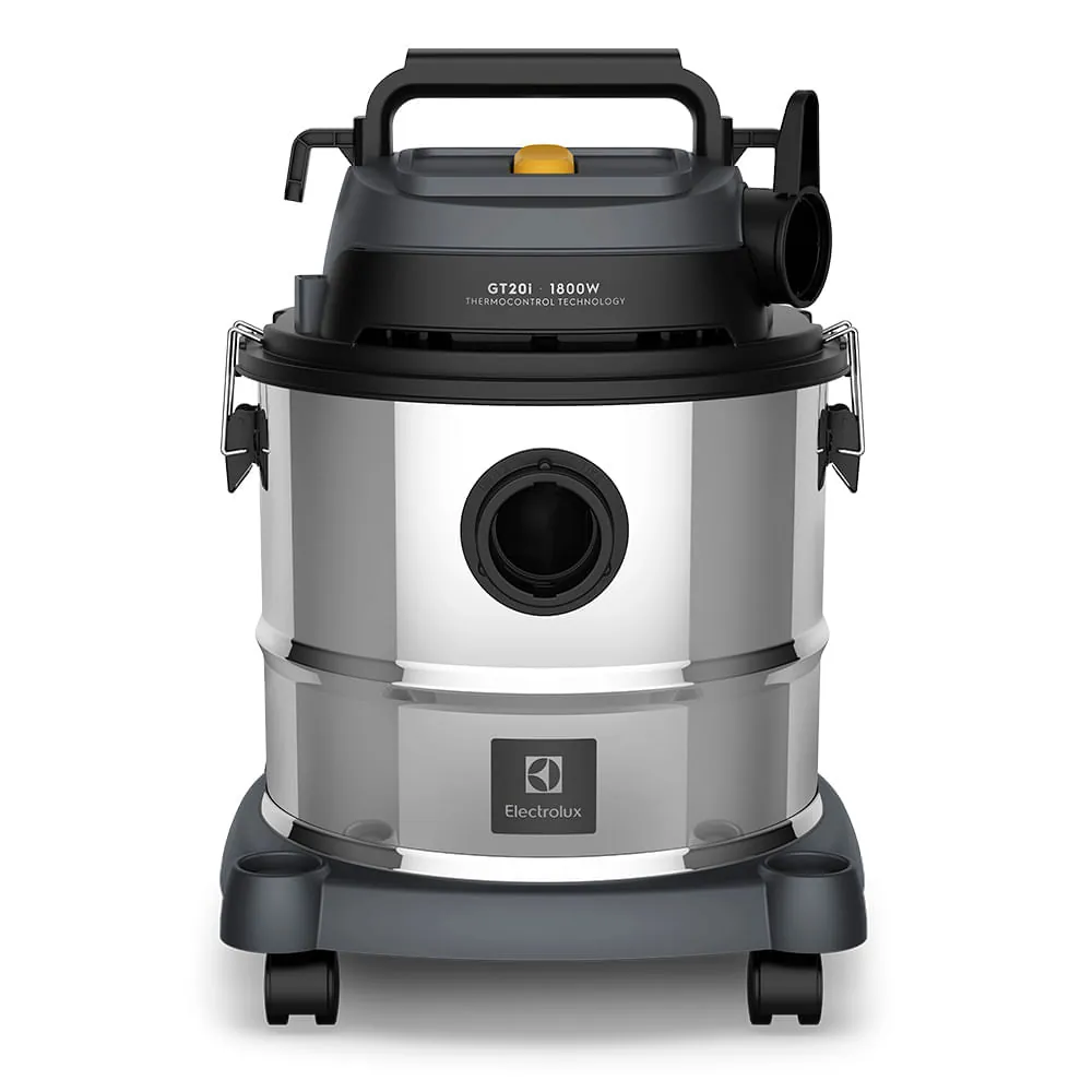Aspirador Agua E Po Inox 20l 1800w Gt20i Electrolux 127v