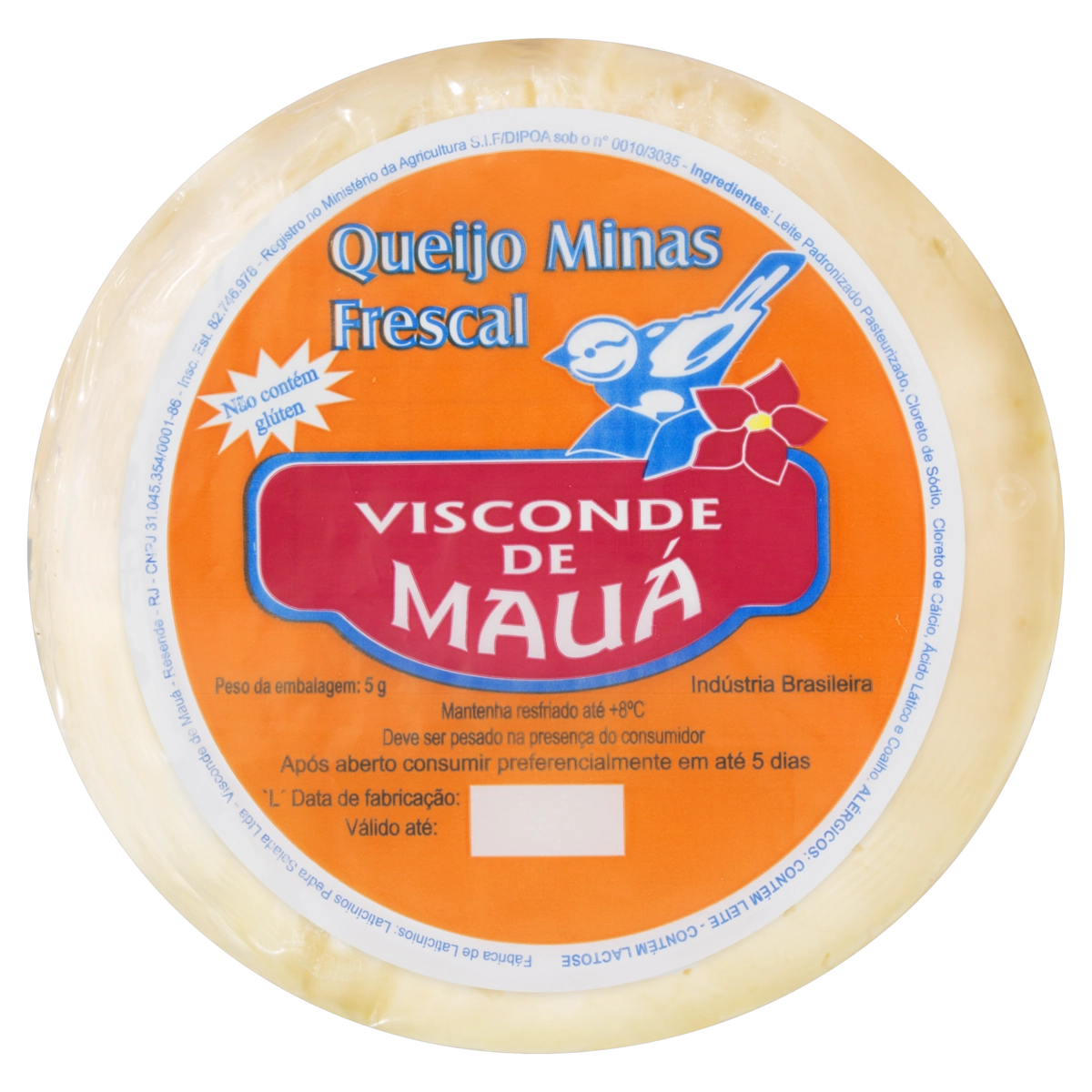 Queijo Minas Frescal Visconde De Mauá