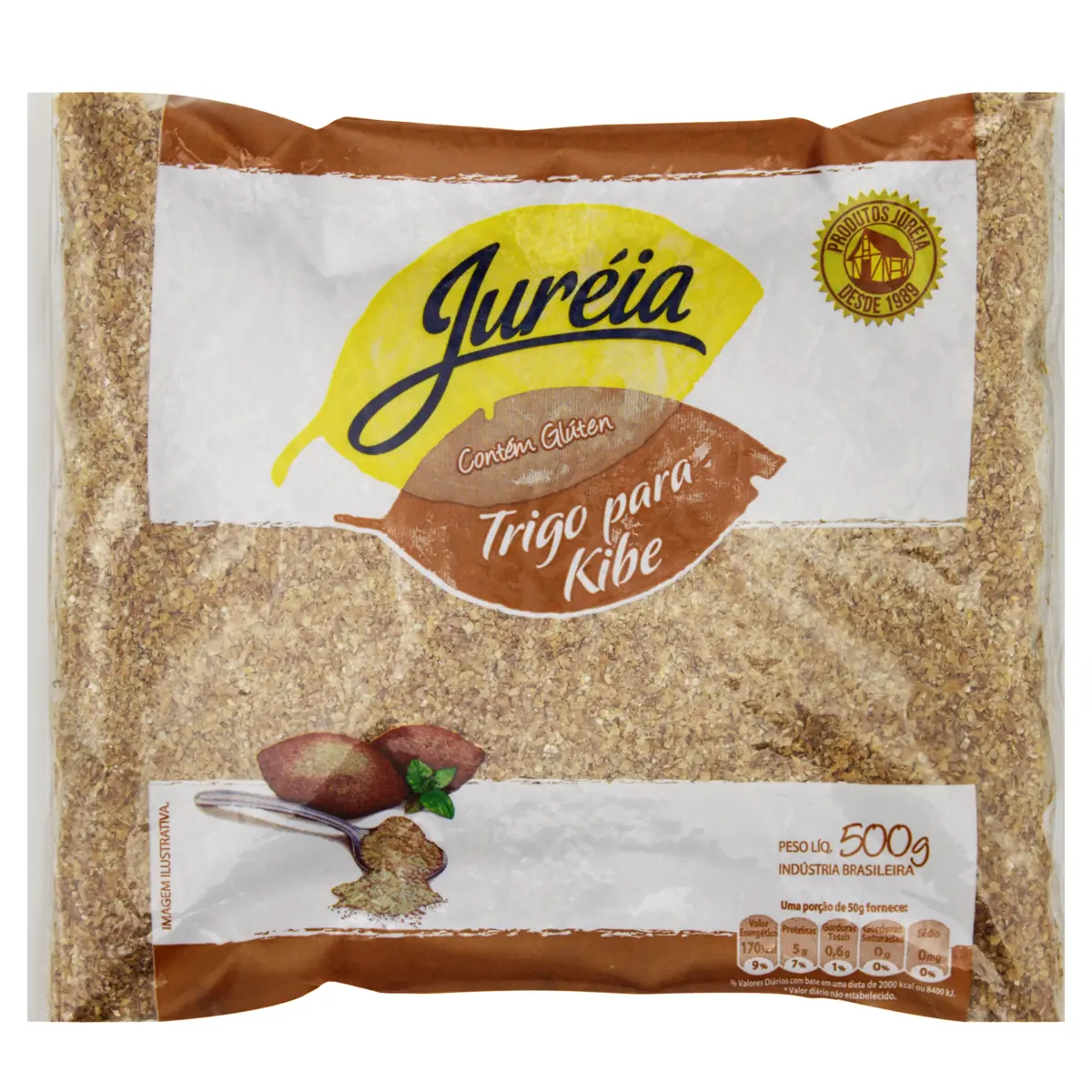 Trigo Para Quibe Juréia Pacote 500g