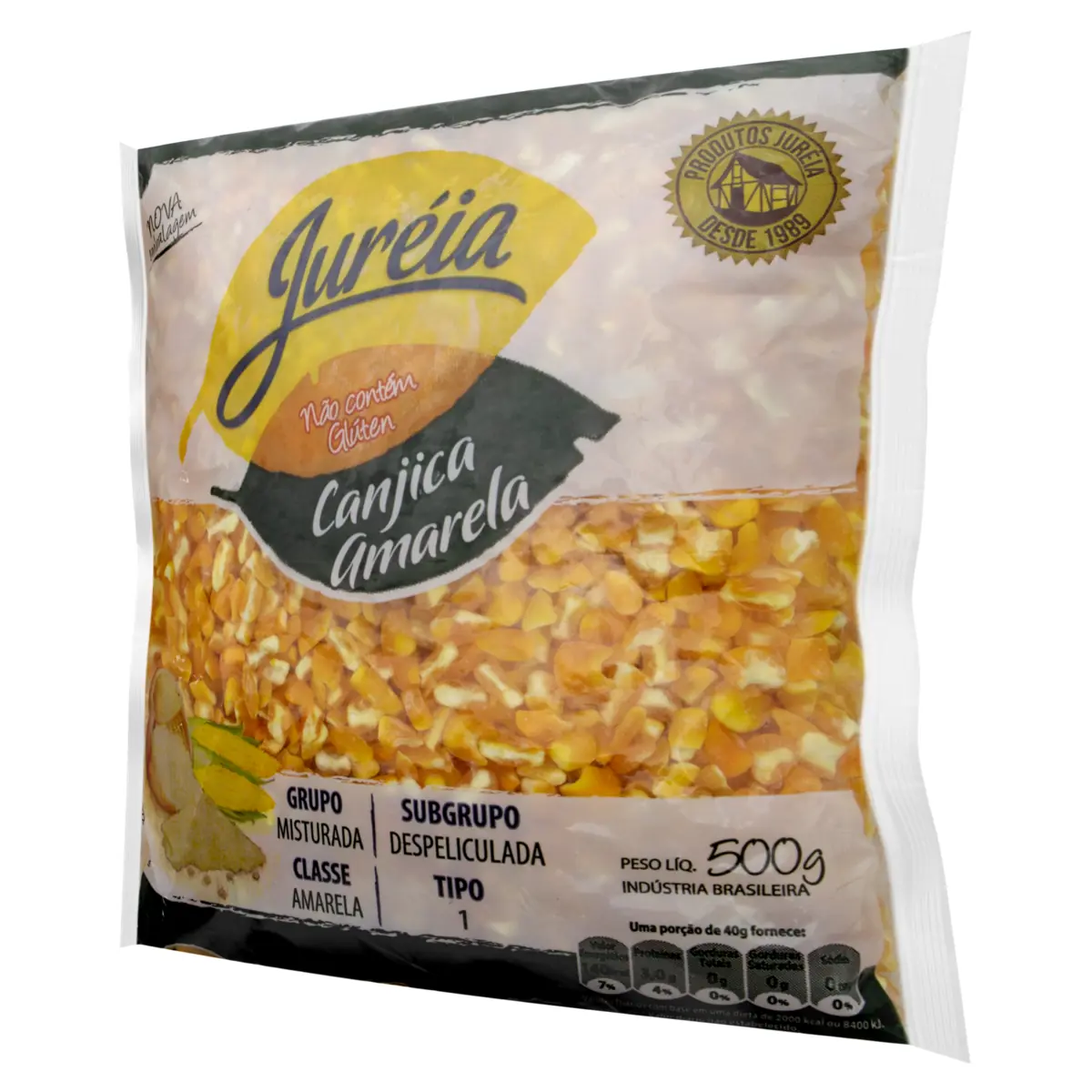 Canjica De Milho Tipo 1 Juréia Pacote 500g