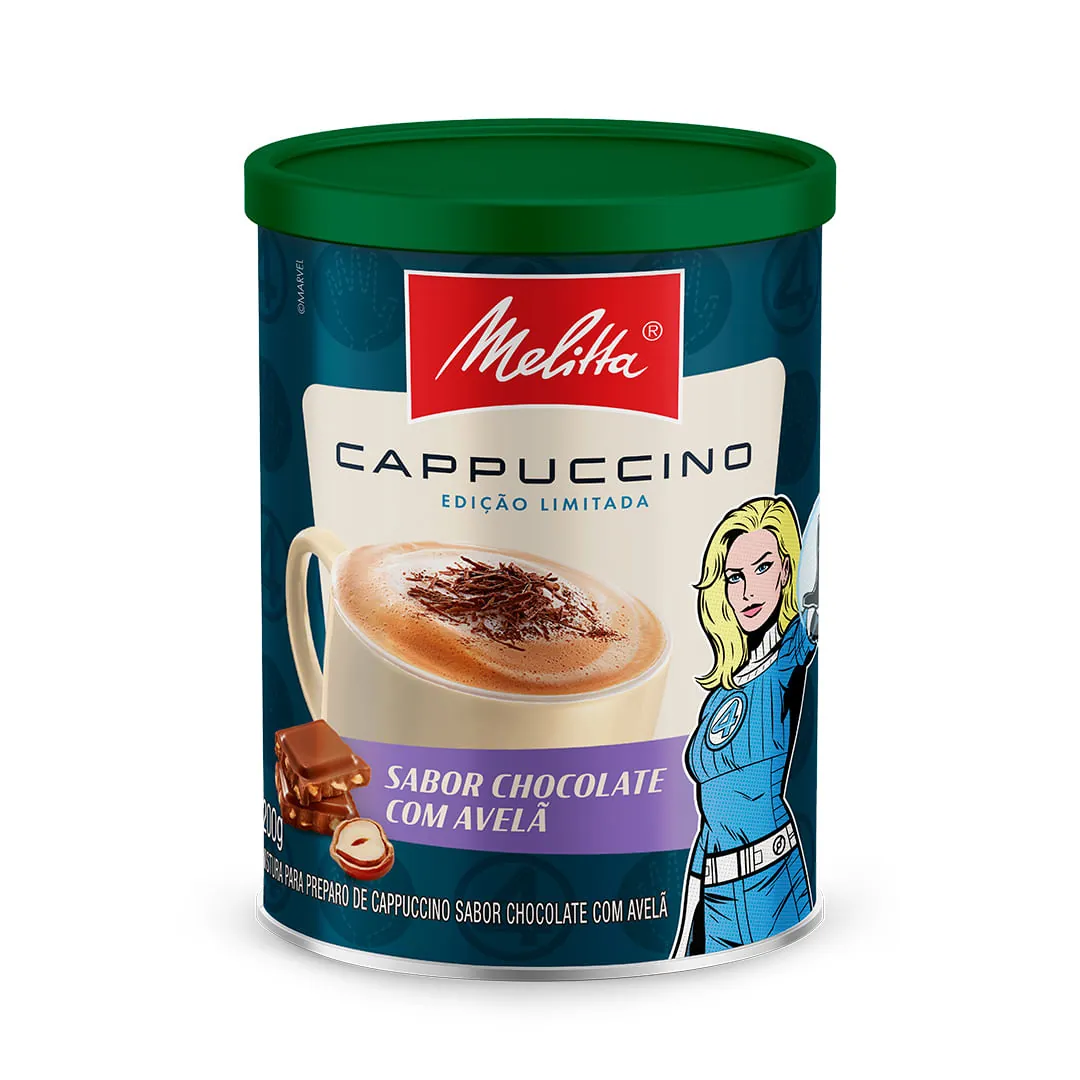 Cappuccino Sabor Chocolate com Avelã Melitta 200g