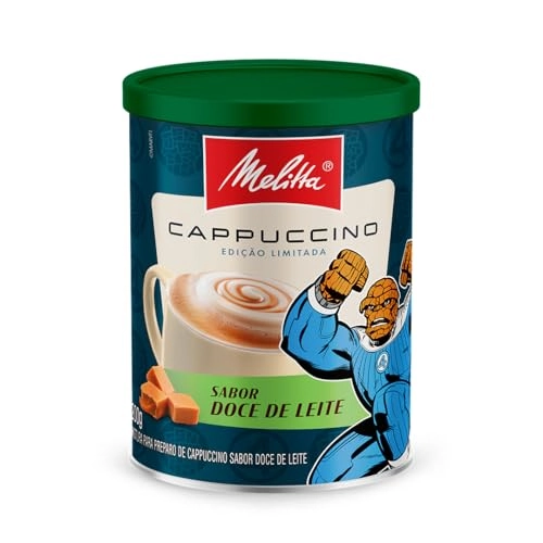 Cappuccino Solúvel Doce De Leite Melitta Lata 200g