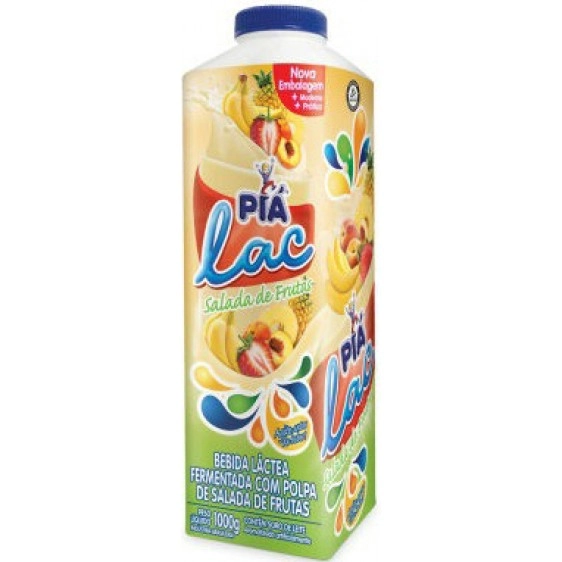 Bebida Lactea Líquido Pia 1lt Salada De Frutas