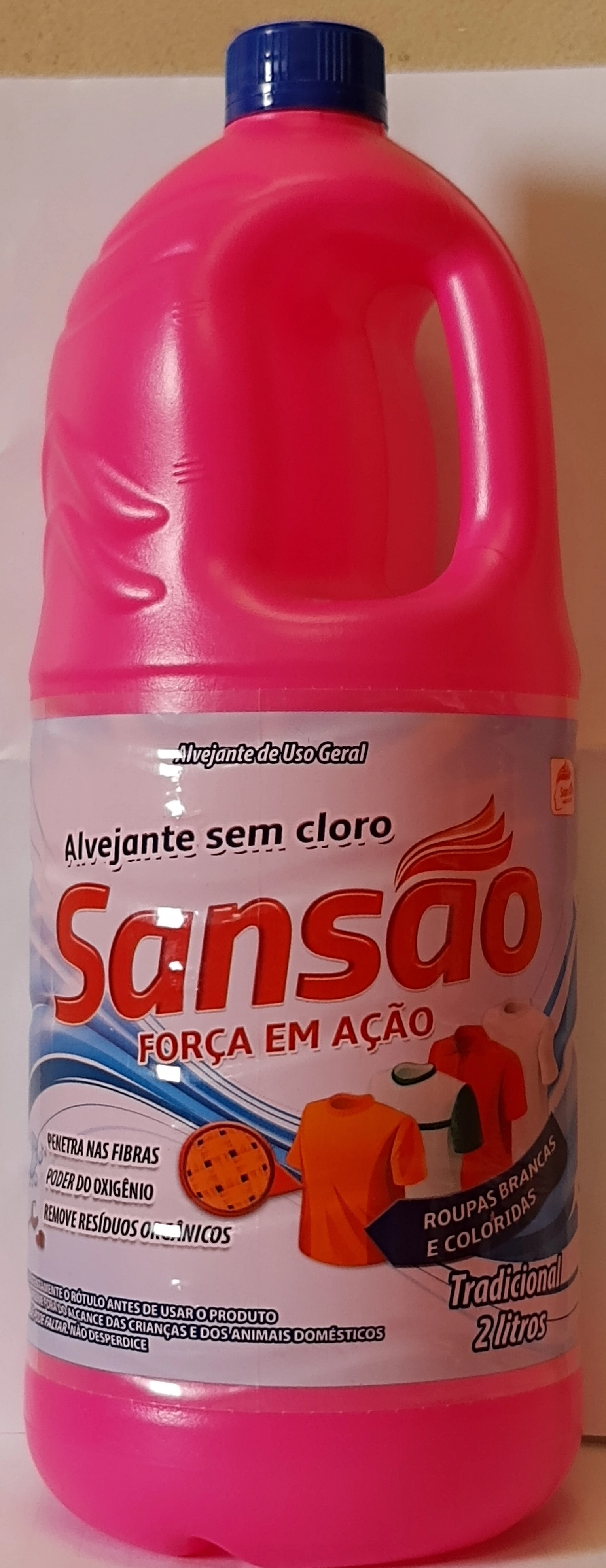 Alvejante Sansao 2l S/ Cloro Trad