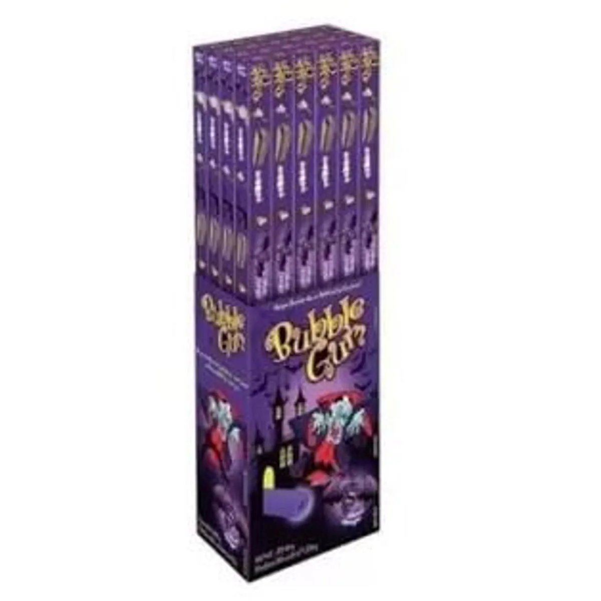 Chiclete de bola sabor uva Caixa com 24 unidades 28g - Bubble Gum