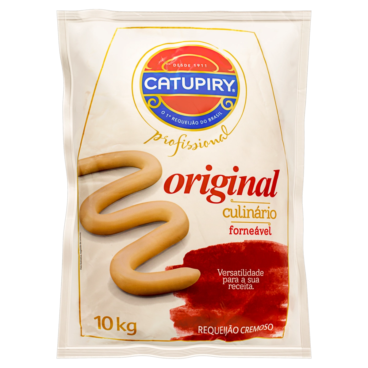 Requeijão Cremoso Original Uso Culinário Catupiry Profissional Pacote 10kg