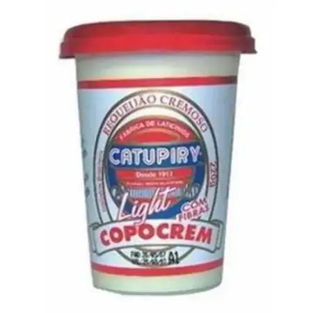 Catupiry Cremoso Light Com Fibras Copo