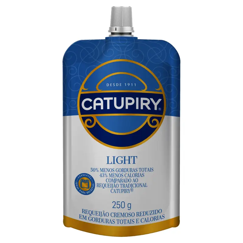 Requeijão Cremoso Light Catupiry Culinária Pouch 250 g
