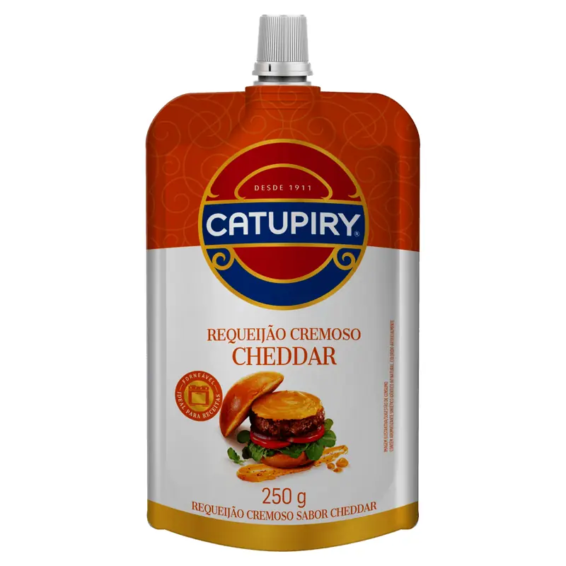Requeijão Cremoso Sabor Cheddar Catupiry Culinário 250 g