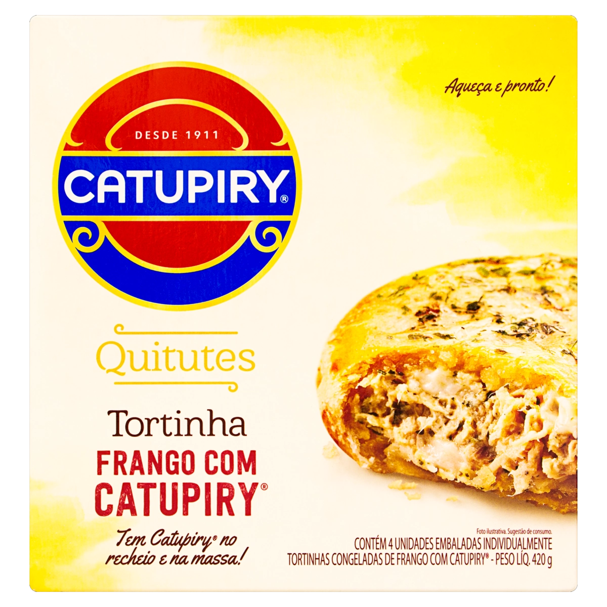 Tortinha de Frango com CATUPIRY 420g