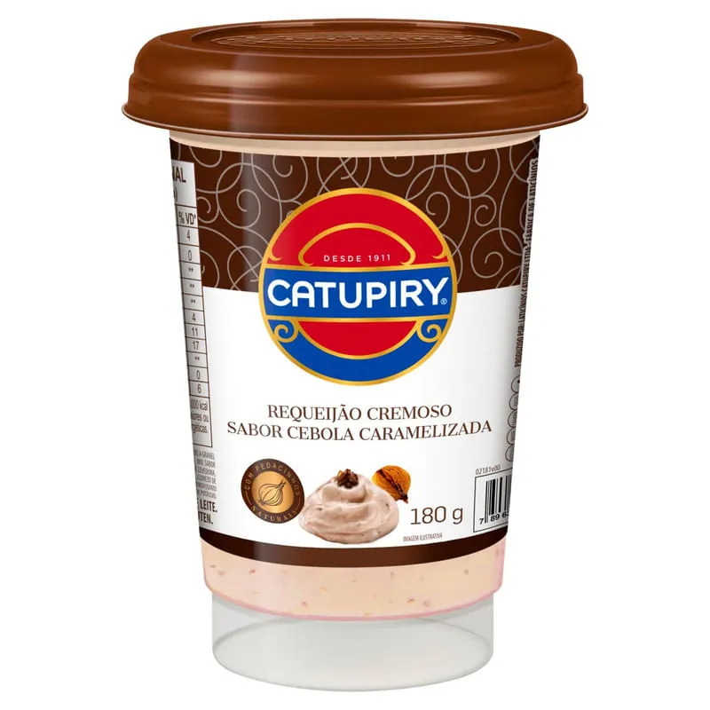 Requeijão Cremoso Cebola Caramelizada Catupiry 180g