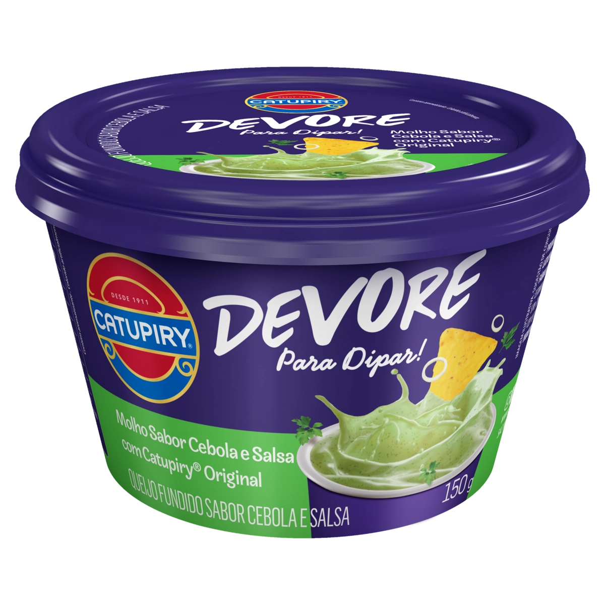 Queijo Fundido Cebola E Salsa Com Catupiry Original Devore 150g