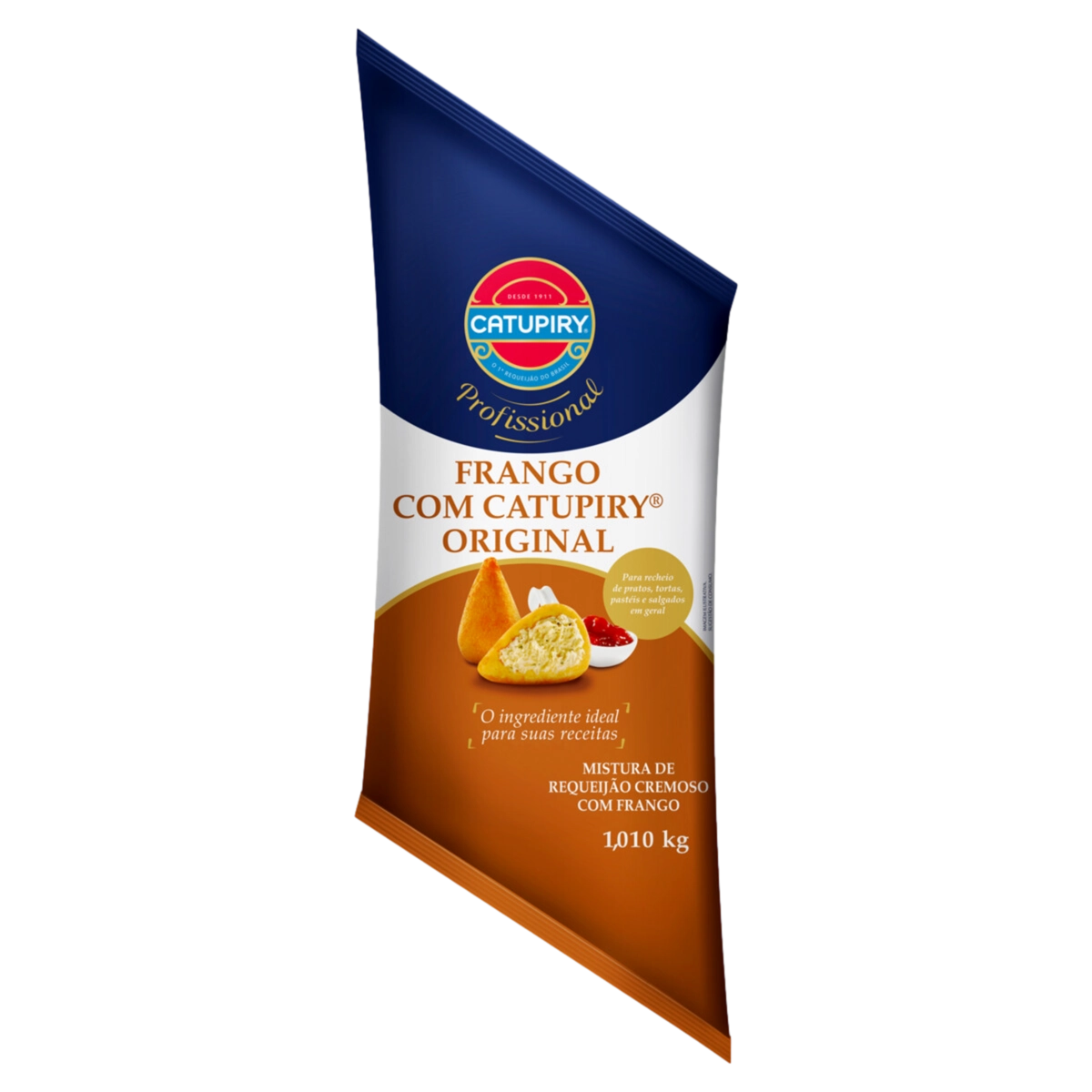Mistura De Requeijão Frango Com Catupiry Original Profissional Bisnaga 1,01kg