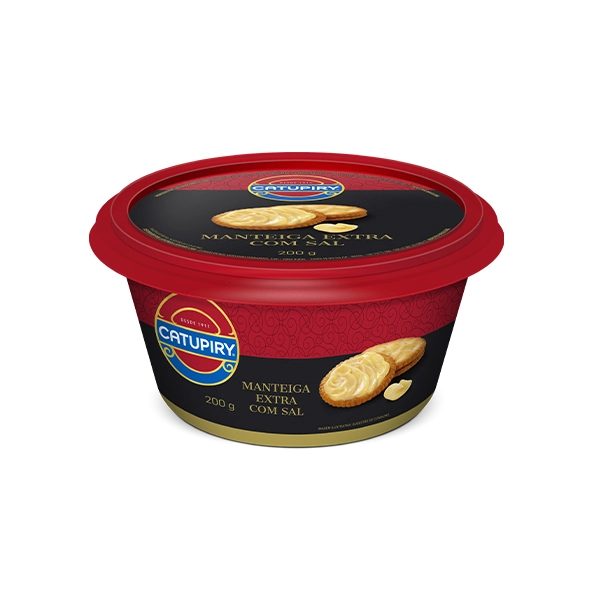 Manteiga Extra Com Sal Catupiry Pote 200g