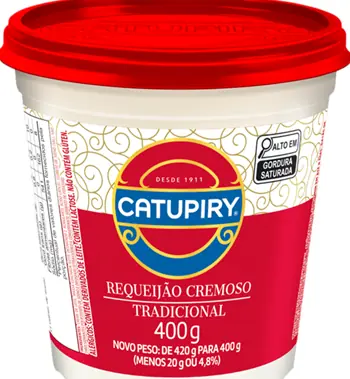 Requeijão Cremoso Catupiry Tradicional 400g