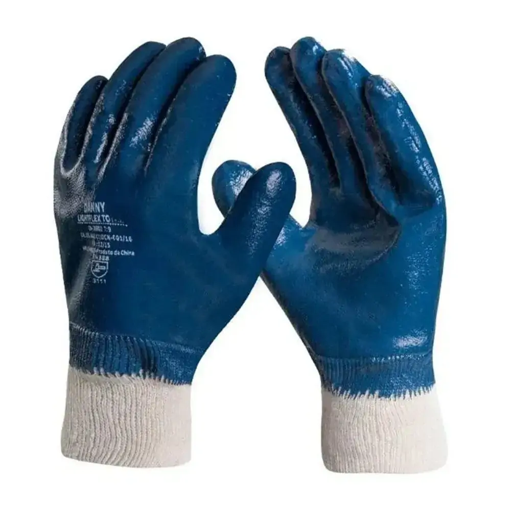 Luva Malha Nitrilon Lightflex Total Azul Danny Da26602 Tam M C.a 35441 09.5435 Da26602 Danny