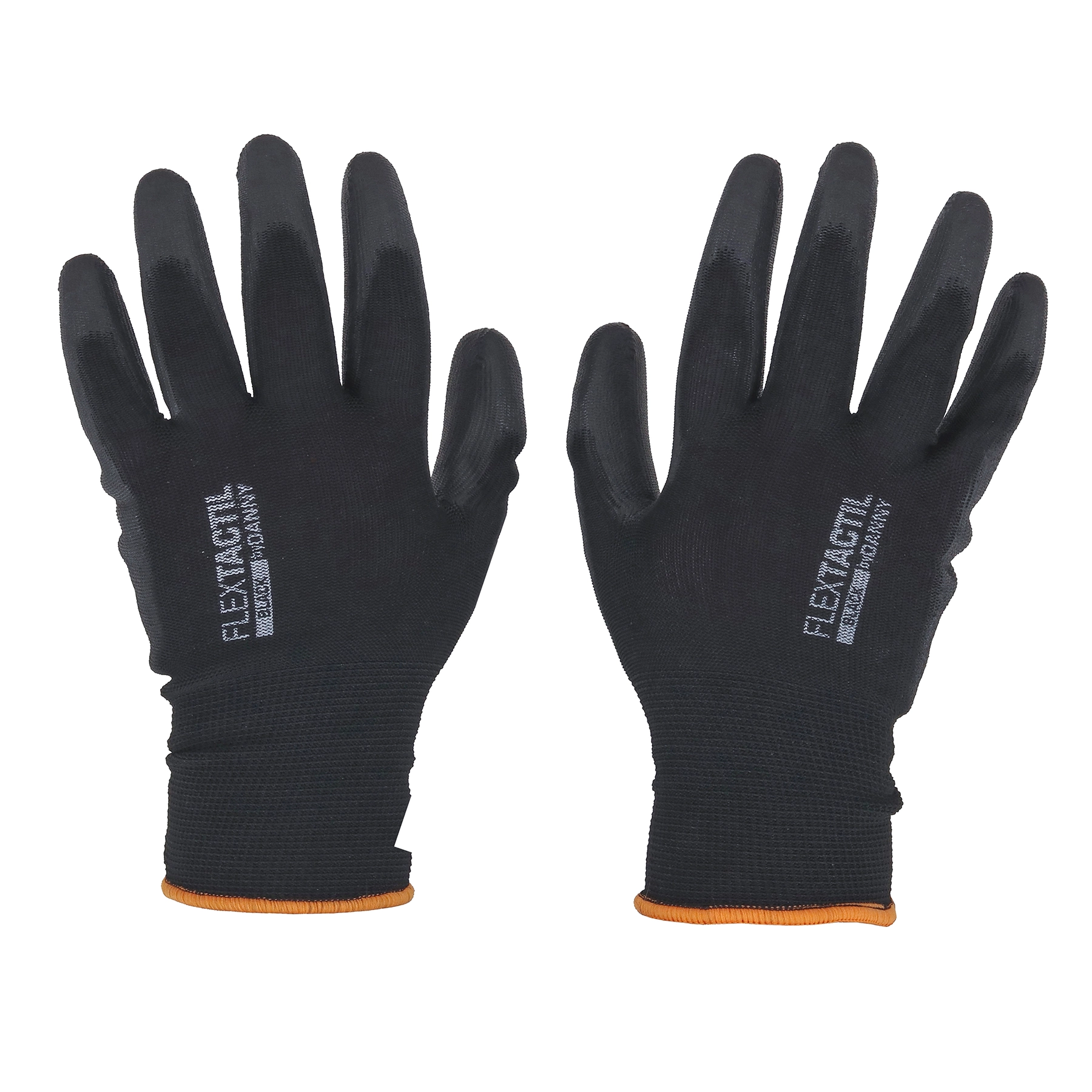 Luva Em Nylon/banho Poliuretano M Preto