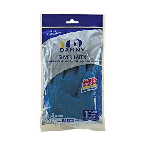 Luva Danny Silver Lined M Azul