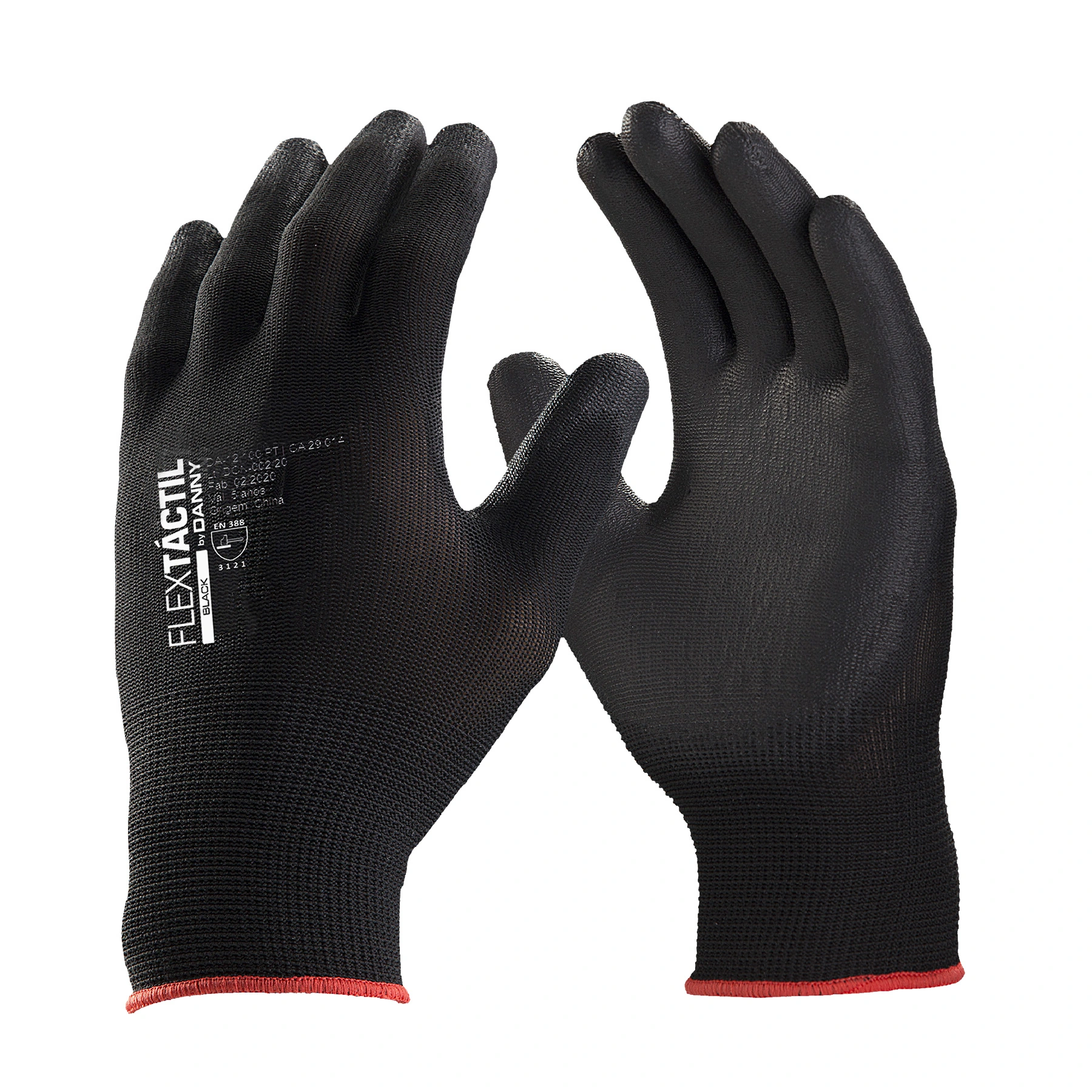 Luva Flextactil W Preto M8 Danny De531 Por510