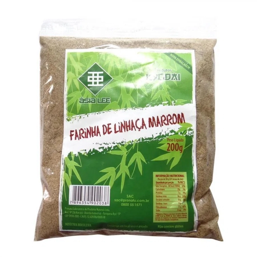 Farinha De Linhaca Kyodai Marrom 200g