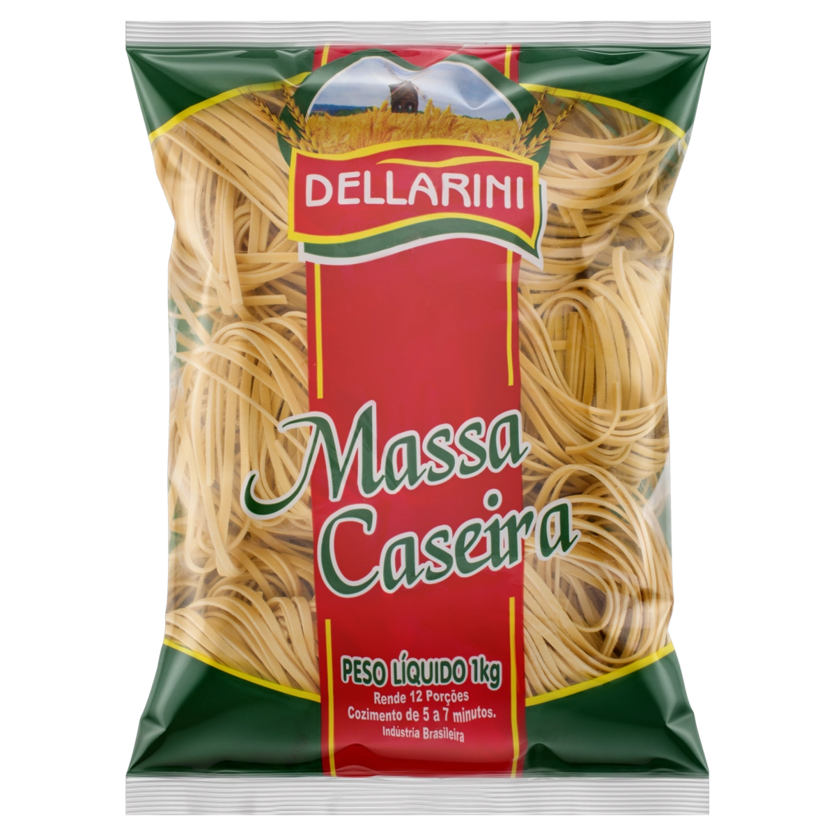 Macarrão De Sêmola Caseiro Talharim Dellarini Pacote 1kg