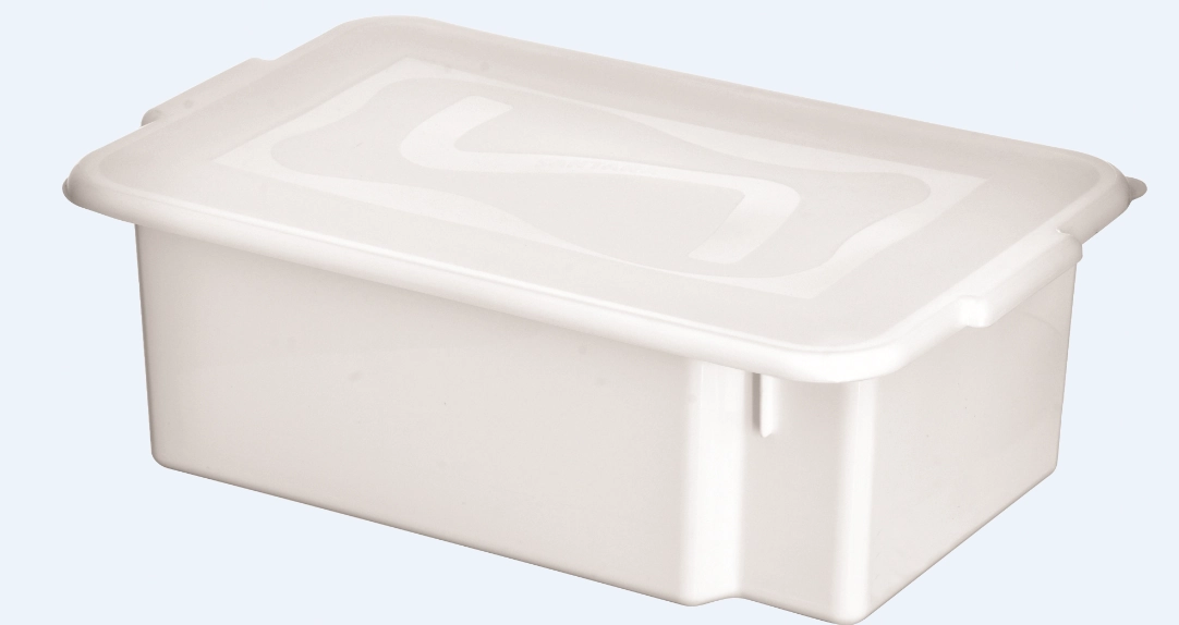 Caixa Organizadora Gourmet com Tampa 12 Litros Branca