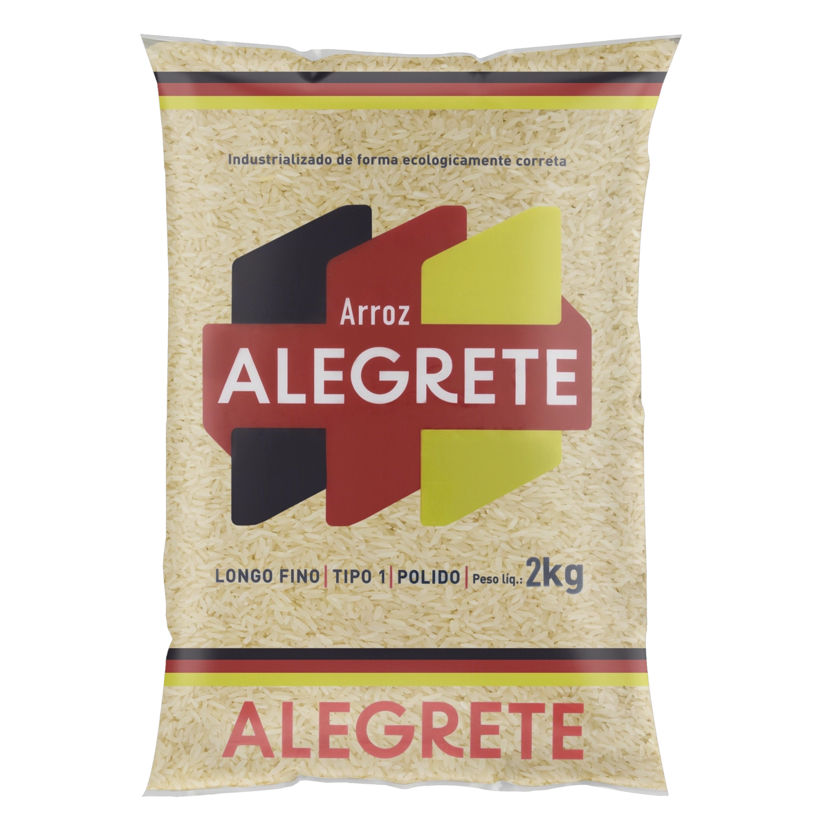 Arroz Polido Tipo 1 Alegrete Pacote 2kg