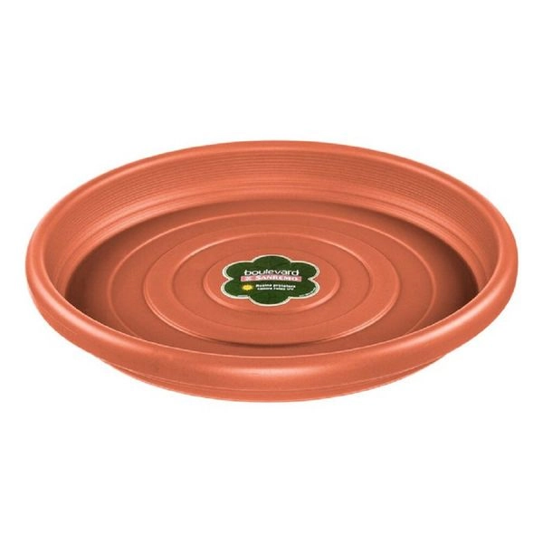 Prato Plástico Redondo para Vaso Terra Cota Sanremo 13cm