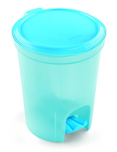 Lixeira Infantil Com Pedal 13.5l Azul Sanremo