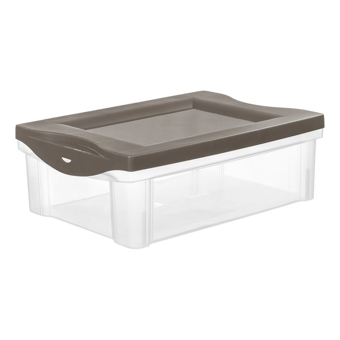 Caixa Organizadora Transparente 13,5l Sanremo Vista 417mm X 297mm X 128mm