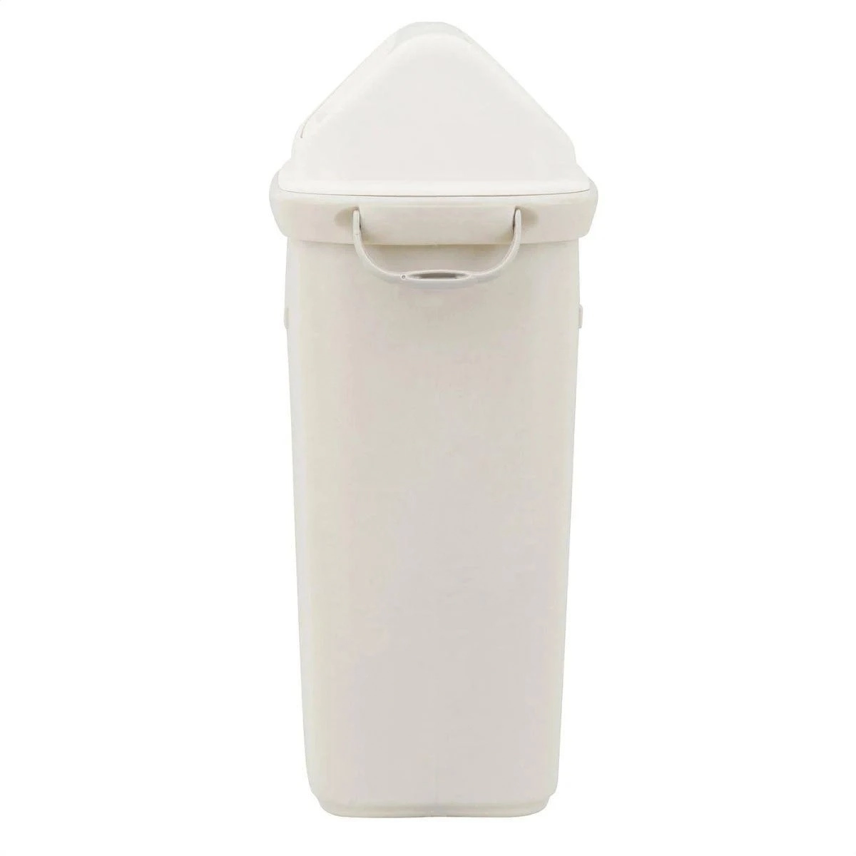 Lixeira Basculante de Plástico 30 Litros Bege