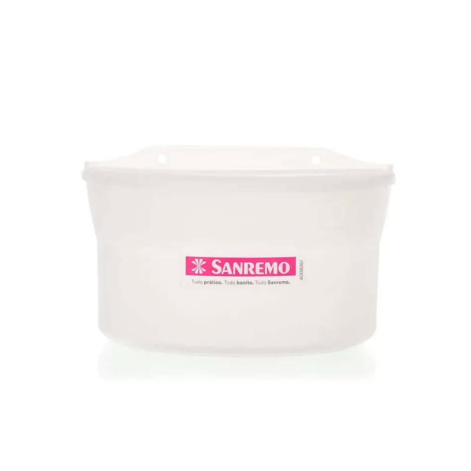 Saleiro Plástico Sanremo Branco 885Ml